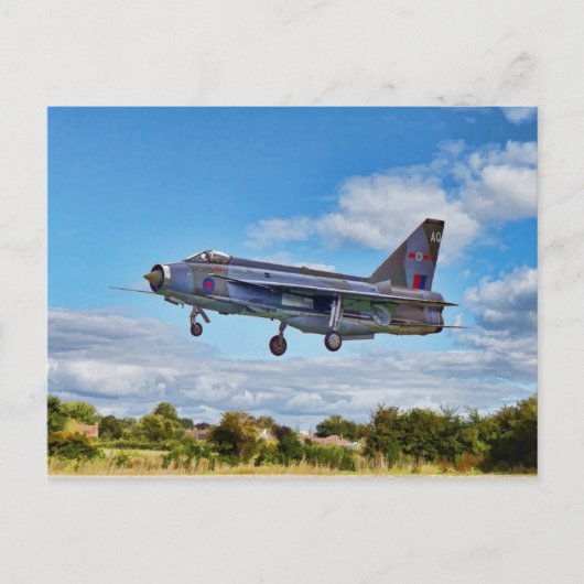 稲妻ジェット ポストカード (正面)