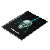 稲妻スカル ノートブック (左側)