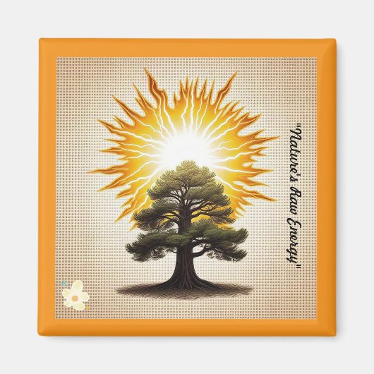 「稲妻ストライキ」 マグネット (正面)