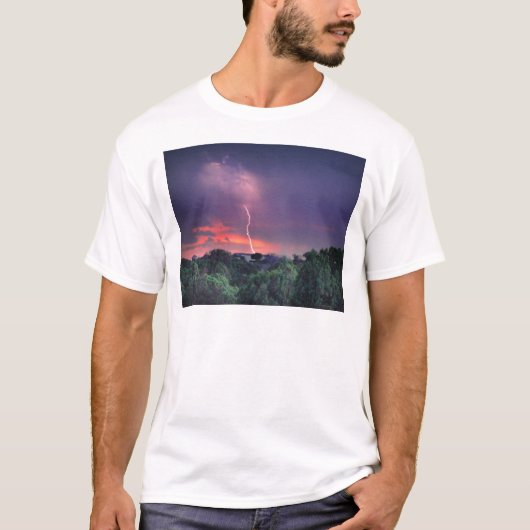 稲妻ストライキ Tシャツ (正面)