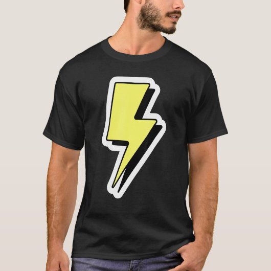 稲妻ストライクサンダーストーム稲妻ボール Tシャツ (正面)