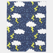 稲妻ストライクサンダーストーム フリースブランケット (正面)