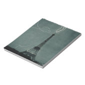 稲妻ストライクザエッフェルタワー ノートパッド (回転)