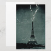 稲妻ストライクザエッフェルタワー 便箋 (正面/裏面)