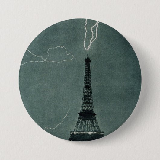 稲妻ストライクザエッフェルタワー 缶バッジ (正面)