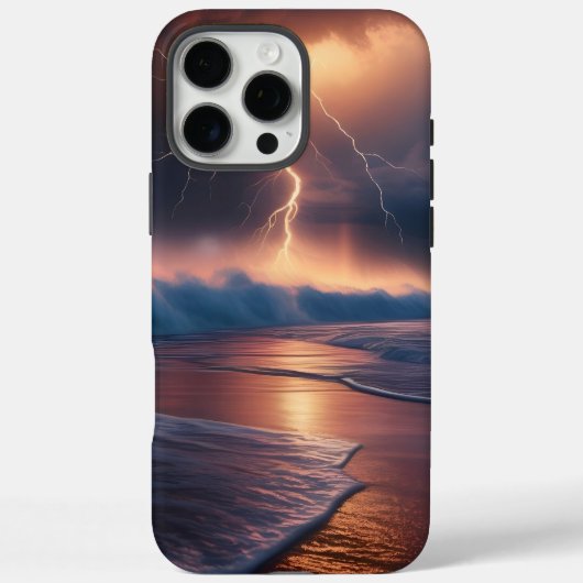 稲妻ストライクビーチ2 Case-Mate iPhoneケース (裏面)