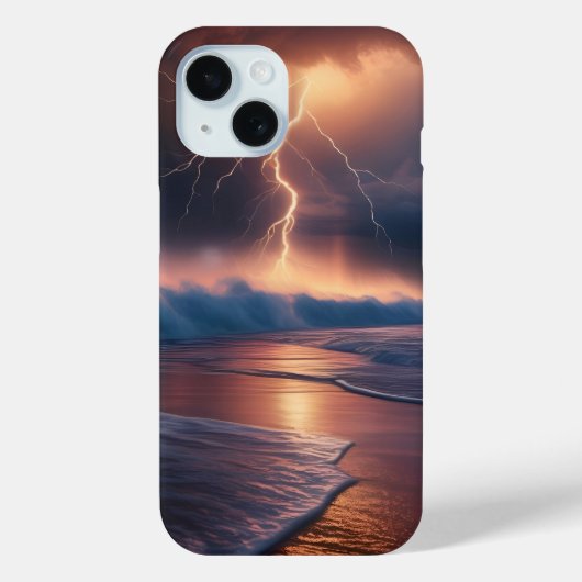 稲妻ストライクビーチ2 Case-Mate iPhoneケース (裏面)