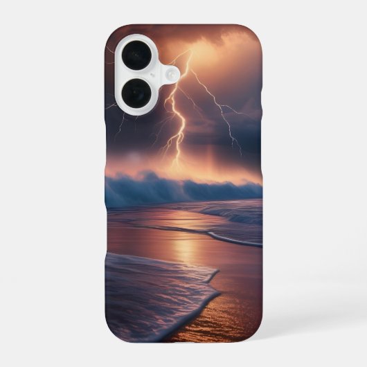 稲妻ストライクビーチ2 iPhone 16ケース (裏面)