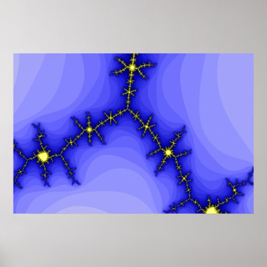 稲妻ストライクプリント ポスター (正面)