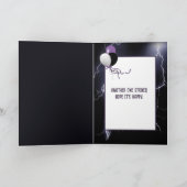 稲妻ストライク誕生日 カード (内部)