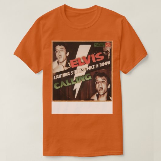 稲妻ストライク2回Tシャツ Tシャツ (デザイン正面)