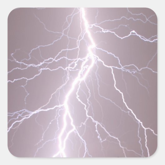 稲妻ストライク – ステッカー (正面)