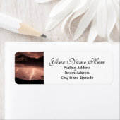 稲妻ストーム差出人住所 ラベル (インサイチュ)