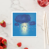 稲妻ストーム紙ナプキンス スタンダードカクテルナプキン (インサイチュ)