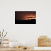 稲妻ストーム（アリゾナ州クartzite外） ポスター (キッチン)