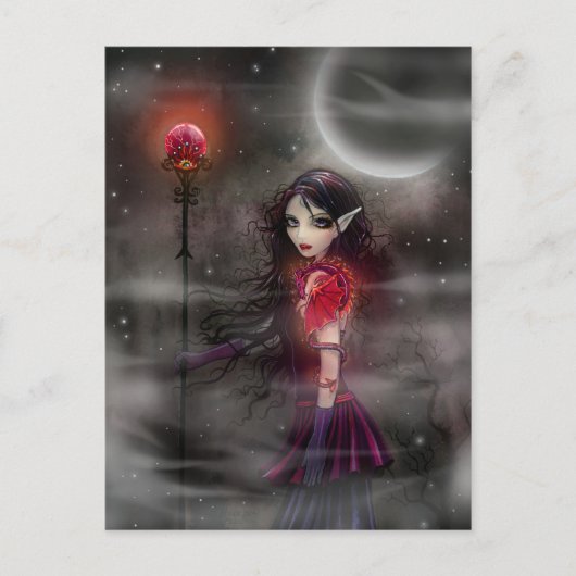 稲妻ストーンフェアリードラゴンポストカード ポストカード (正面)