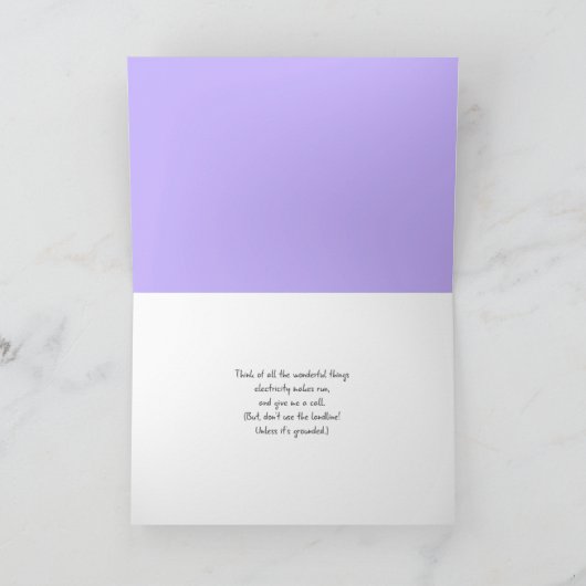 稲妻スト保ユーモアのあるのTouch カード (内部)