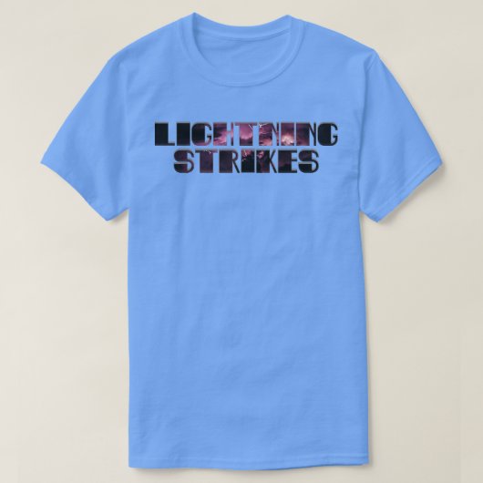稲妻スト Tシャツ (デザイン正面)