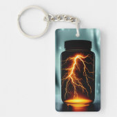 稲妻デジタルボトル キーホルダー (正面)