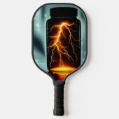 稲妻デジタルボトル ピックルボールラケット (裏面)