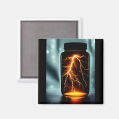 稲妻デジタルボトル マグネット (正面/裏面)