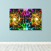 稲妻ハリケーン・キャンバス キャンバスプリント (インサイチュ (ウッドフロア))