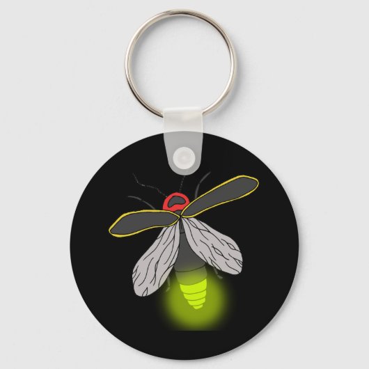 稲妻バグフライト灯 キーホルダー (正面)