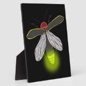 稲妻バグフライト灯 フォトプラーク (側面)