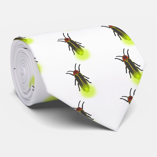 稲妻バグ点灯 ネクタイ (ロール)