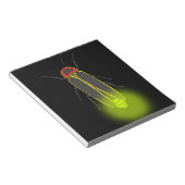 稲妻バグ点灯 ノートパッド (アングル)