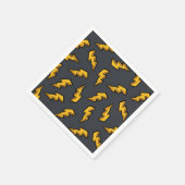 稲妻パターン スタンダードカクテルナプキン (角)