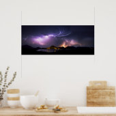 稲妻パノラマ ポスター (キッチン)