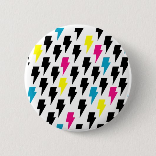 稲妻ボタン 缶バッジ (正面)