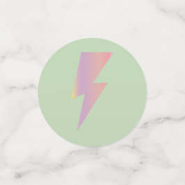 稲妻ボルトテーブル紙吹雪 コンフェッティ