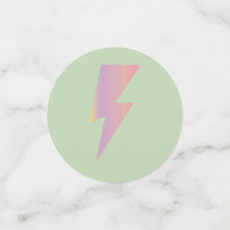 稲妻ボルトテーブル紙吹雪 コンフェッティ