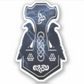 稲妻ボルトトールのハンマー シール (正面)