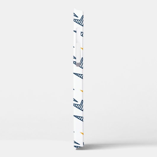 稲妻ボルトドールシームレスフラッシュ Case-Mate iPhoneケース (裏面 / 左)