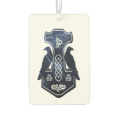 稲妻ボルトノーセトールのハンマー カーエアーフレッシュナー (裏面)