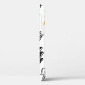 稲妻ボルトヴィンテージセット。手描きドードルリグ Case-Mate iPhoneケース (裏面 / 左)