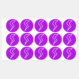 稲妻ボルト丸 ラベル