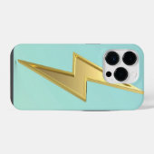 稲妻ボルト記号 iPhoneケース (裏面横)