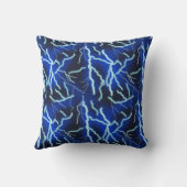 稲妻ボルト電気サンダーストームナイトスカイ クッション (裏面)