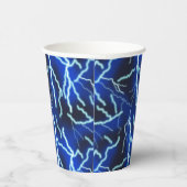 稲妻ボルト電気サンダーストームナイトスカイ 紙コップ (右)