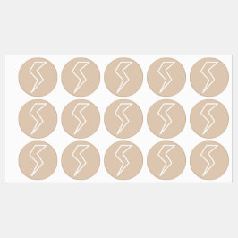 稲妻ボルト電気 ラベル