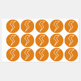 稲妻ボルト電気 ラベル