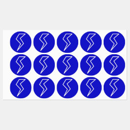 稲妻ボルト電気 ラベル