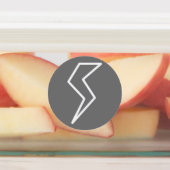 稲妻ボルト電気 ラベル (貼付)