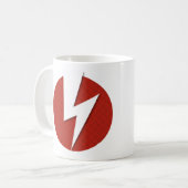 稲妻ボルト コーヒーマグカップ (正面左)