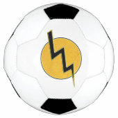 稲妻ボルト サッカーボール (正面)