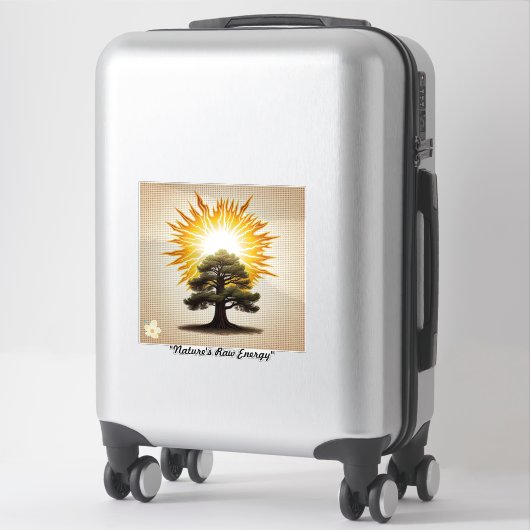 「稲妻ボルト」 シール (スーツケース)